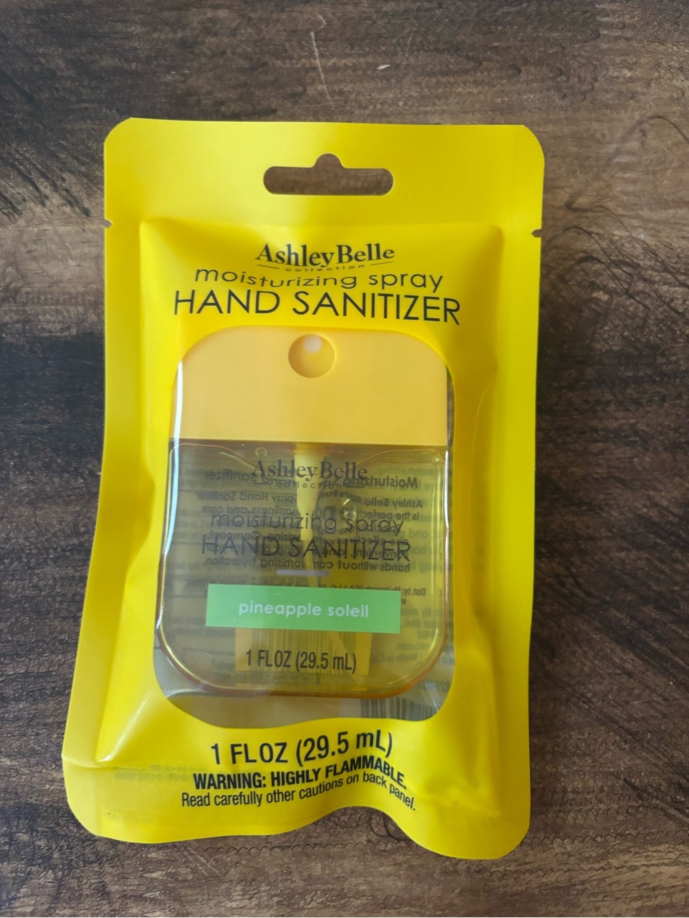 Pineapple Soleil Moisturizing Spray Hand Sanitizer - Yellow Viral Spray! TikTok🍍